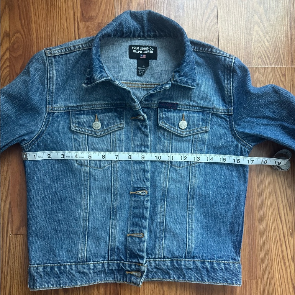 Y2K Polo Jeans Co. Ralph Lauren classic denim jacket
